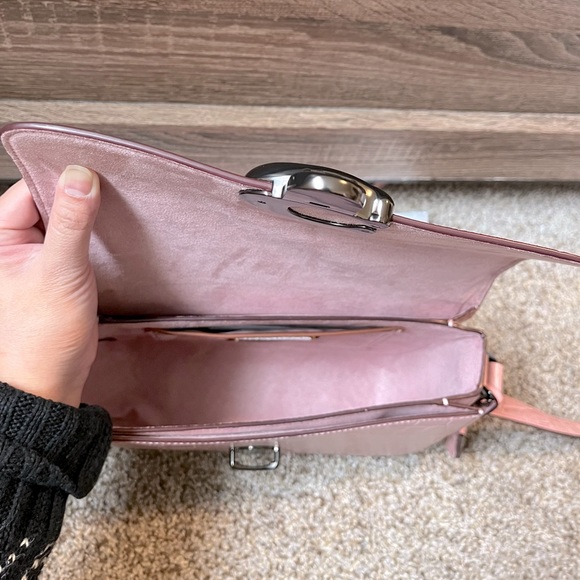 ❌SOLD❌ NWT Coach Studio Croc-Embossed Leather Shoulder Bag - Picture 10 of 14